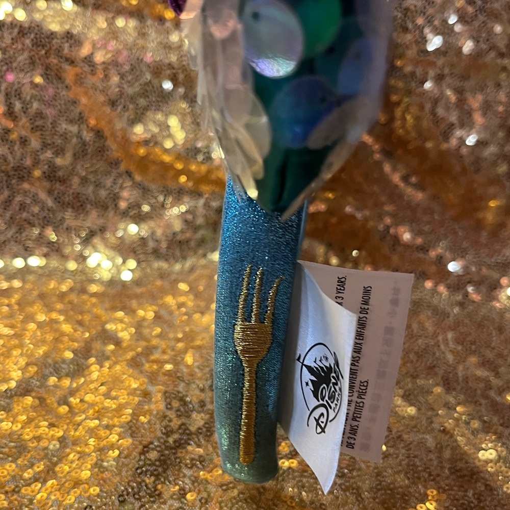 Disney Little Mermaid Ariel Inspired Minnie Ears - Picture 4 of 4